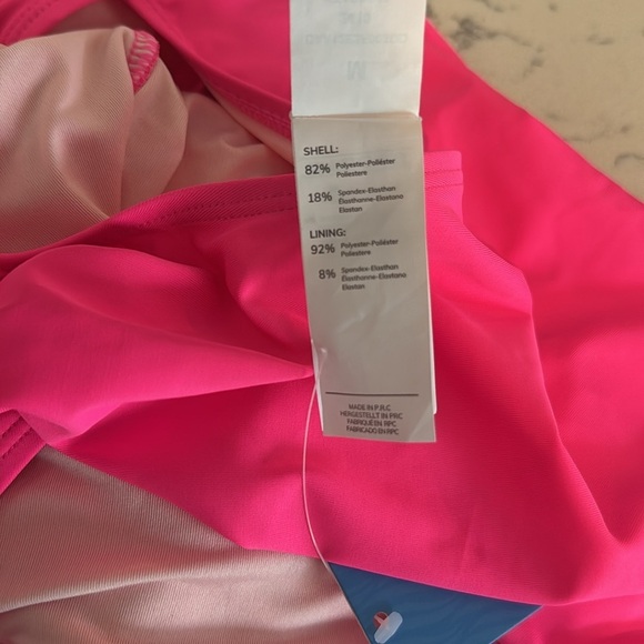 Cupshe Women's Release Happiness Ruched Cross Back One Piece Swimsuit Medium NWT - Picture 9 of 9